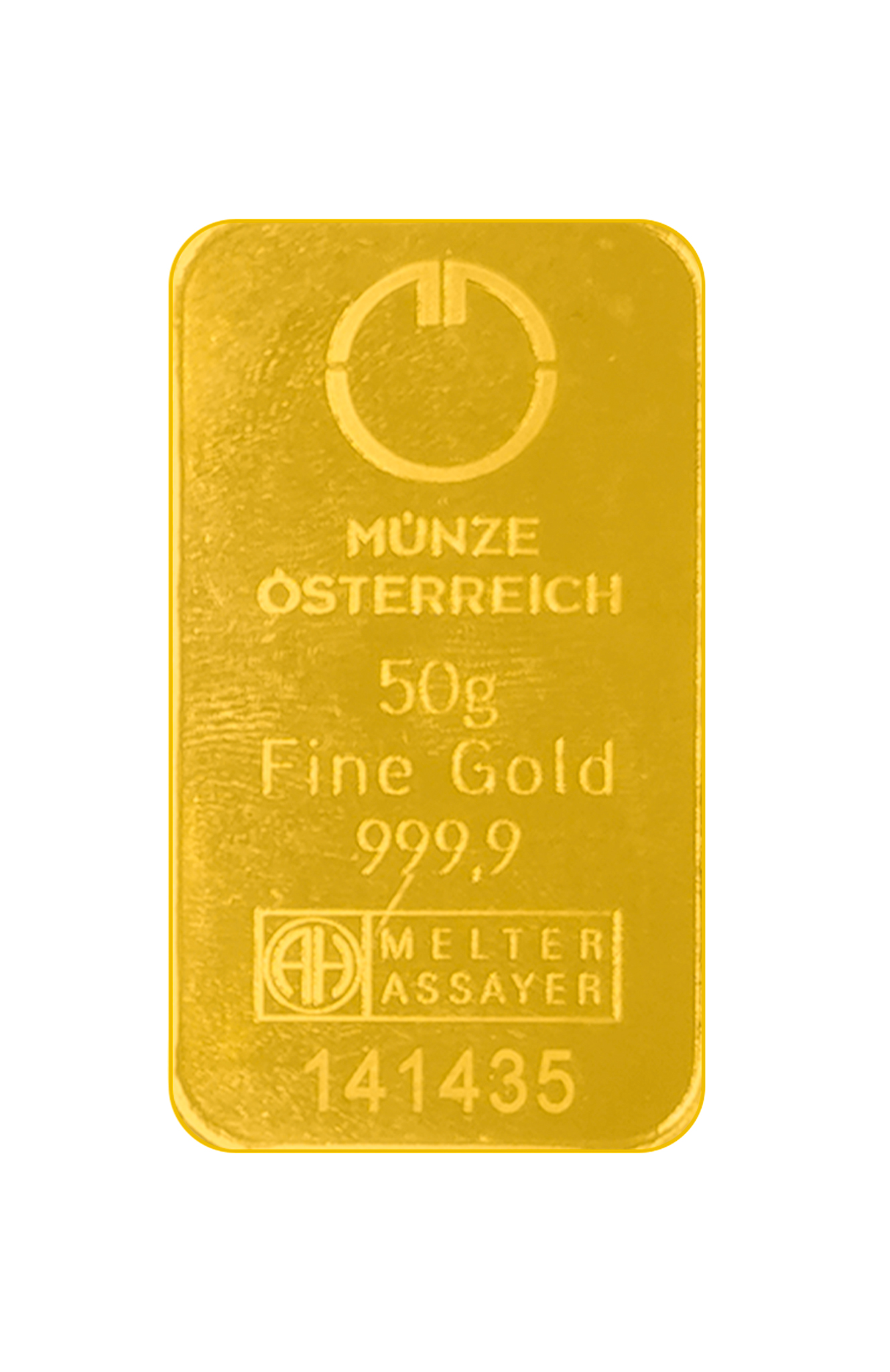 50g AU Investiční slitek Münze Österreich 50G-A-AH