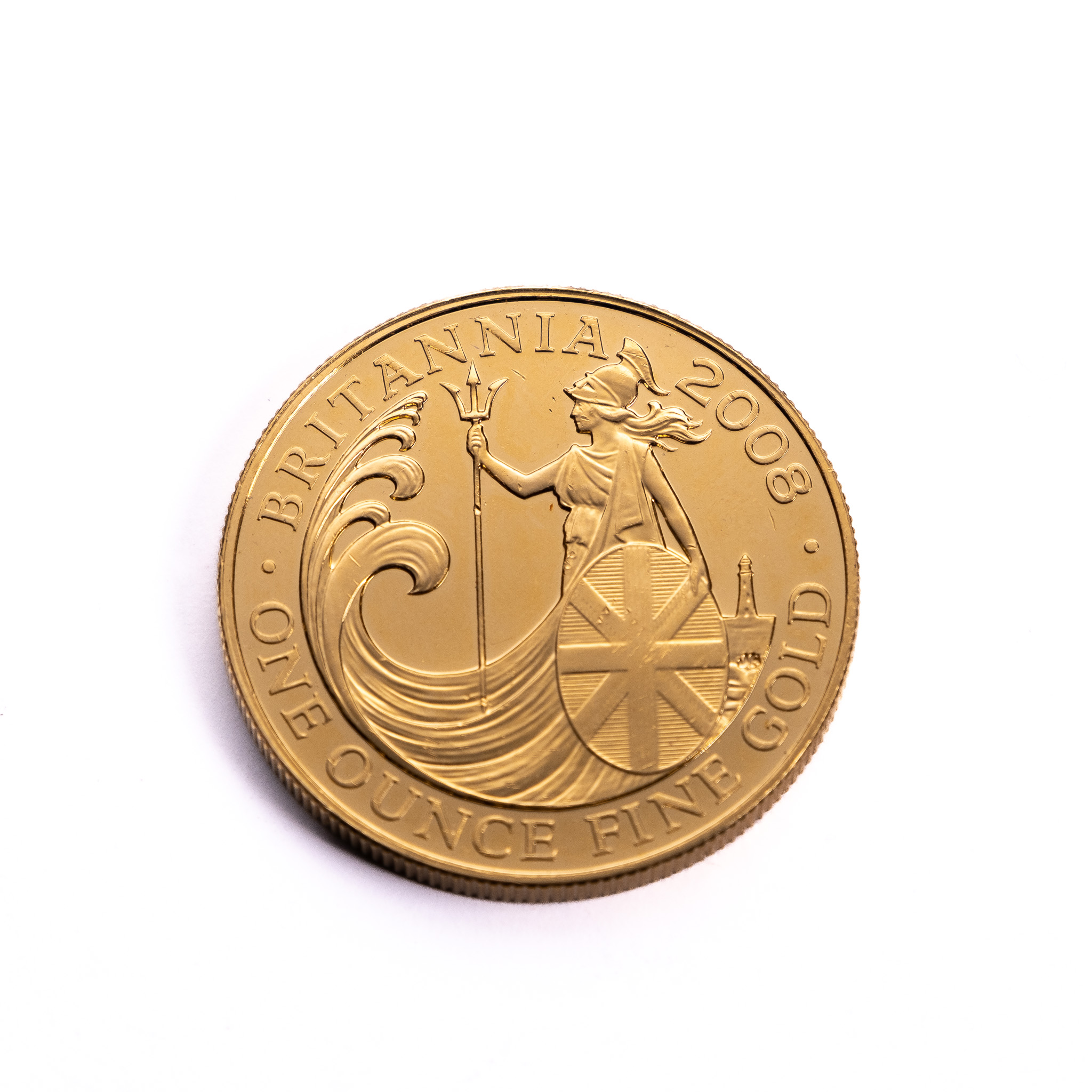 Zlatá Investiční mince Británia Královna Alžběta II. 1Oz