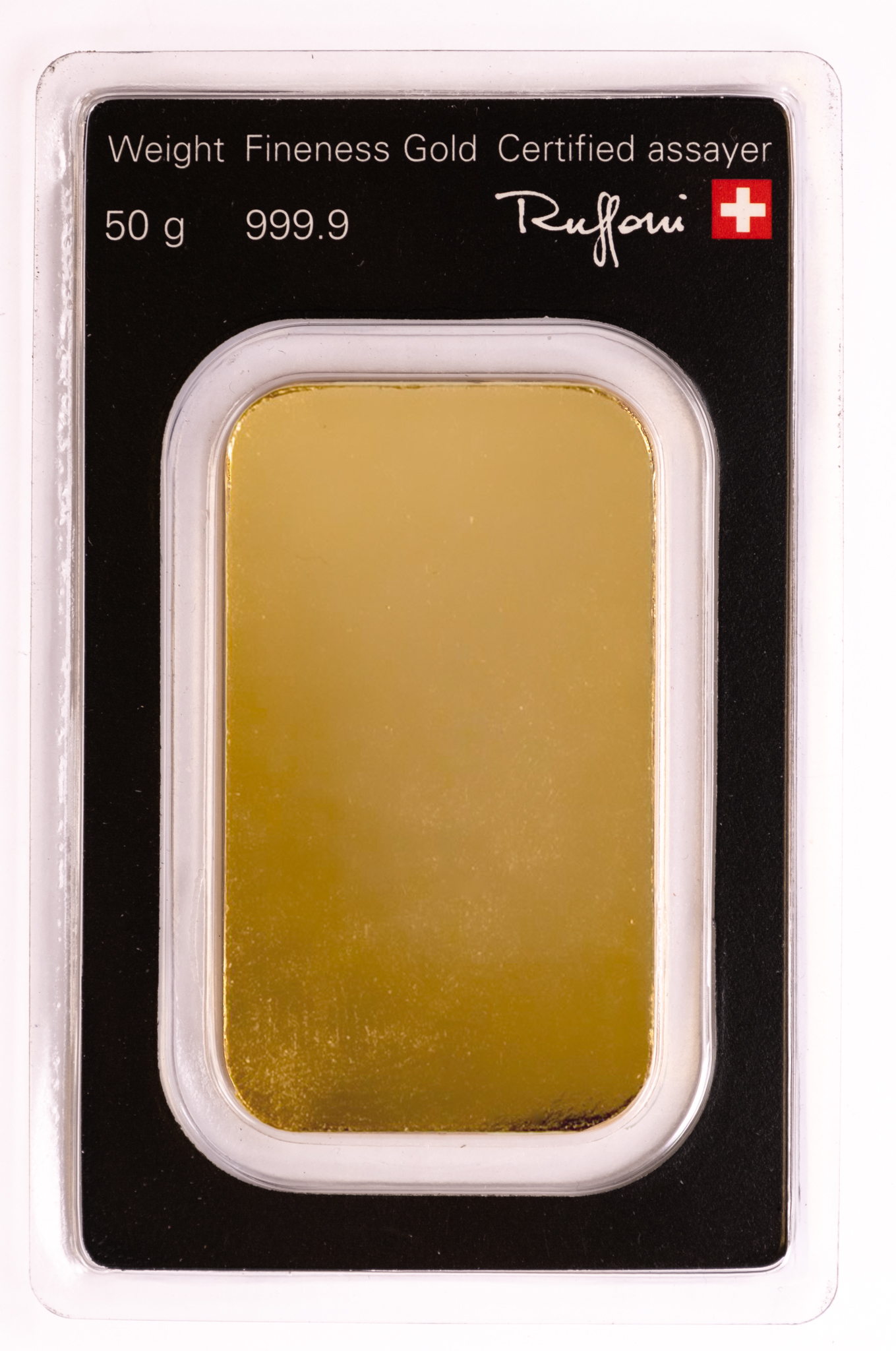 50g AU Investiční slitek Argor Heraeus 50G-C-AH