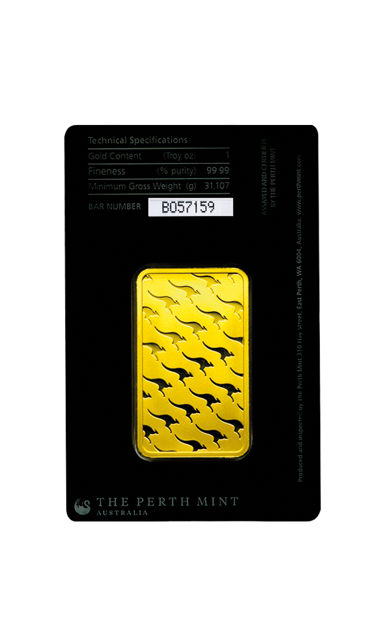 31,1g AU Investiční slitek The Perth Mint 31,1G-I-TP