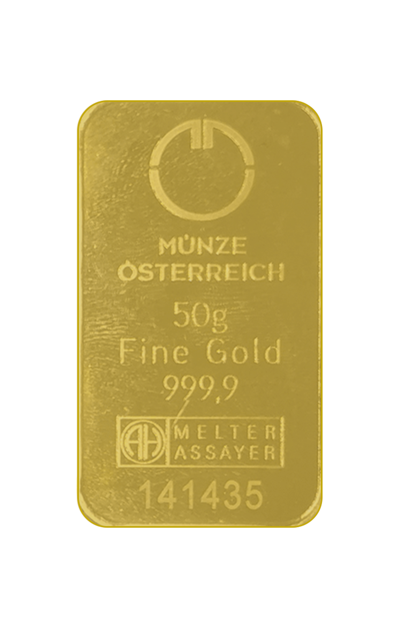 50g AU Investiční slitek Münze Österreich 50G-A-AH