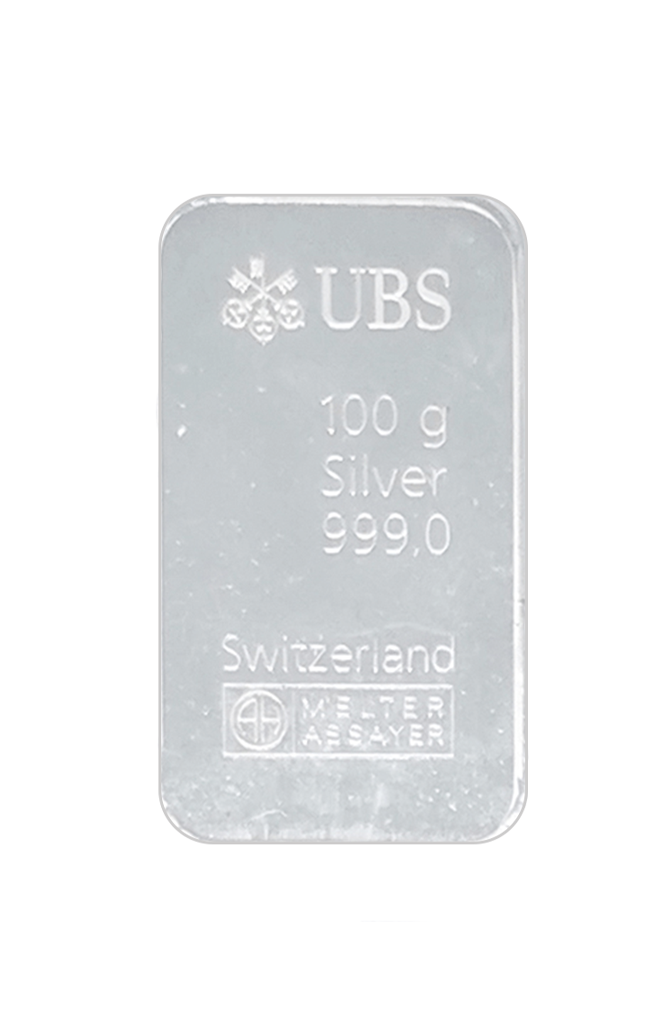 100g AG Investiční slitek UBS 100G-B-UB