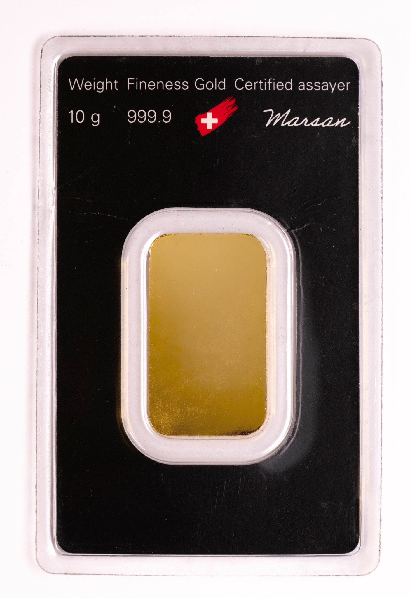 10g AU Investiční slitek Argor Heraeus 10G-A-AH