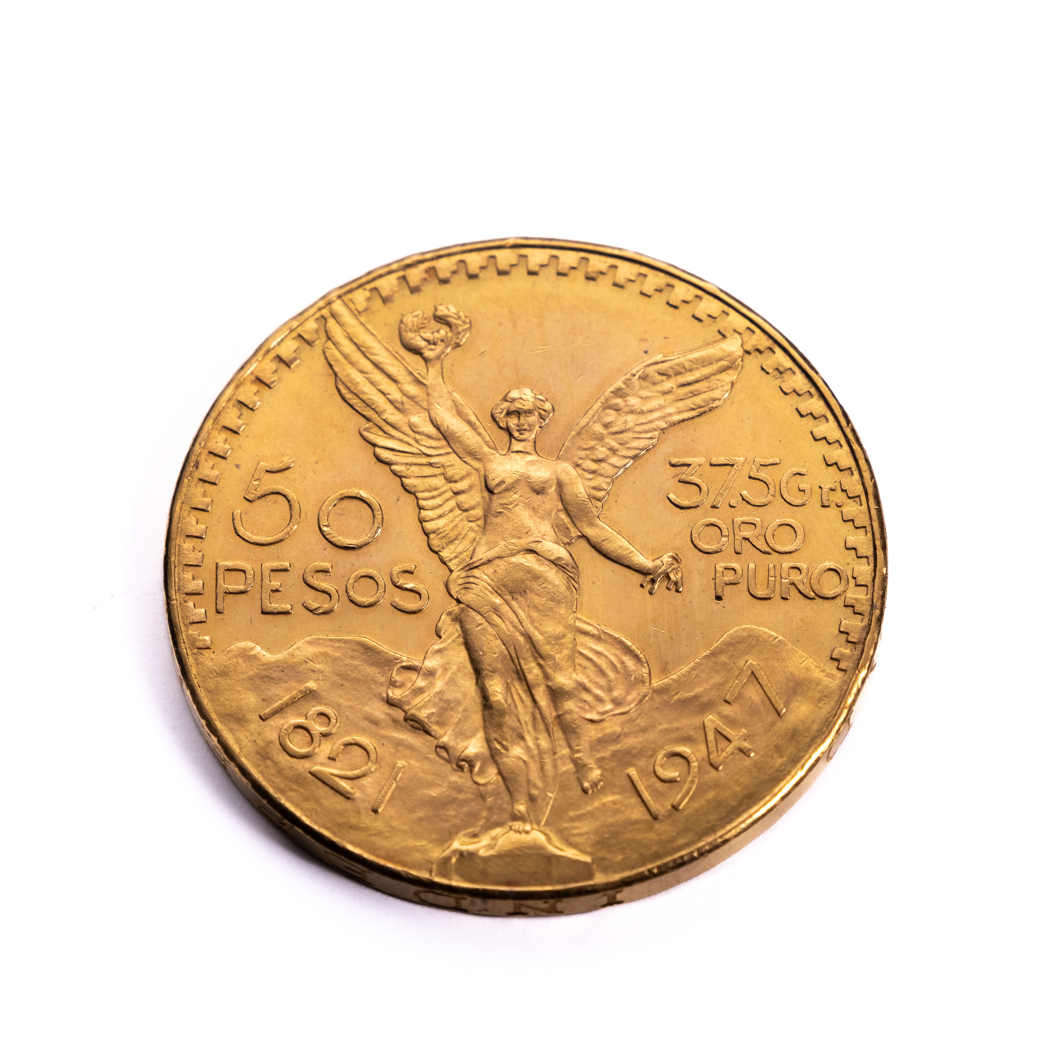 Zlatá Investiční mince 50 Pesos Mexico