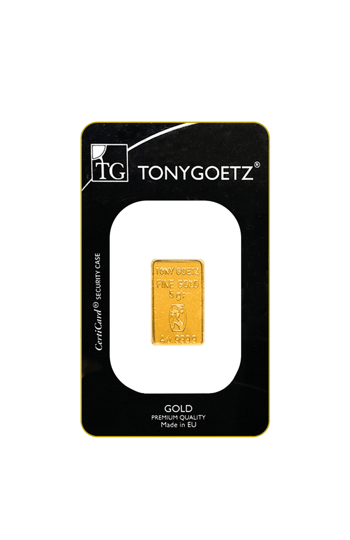 5g AU Investiční slitek Tony Goetz 5G-CH-TG